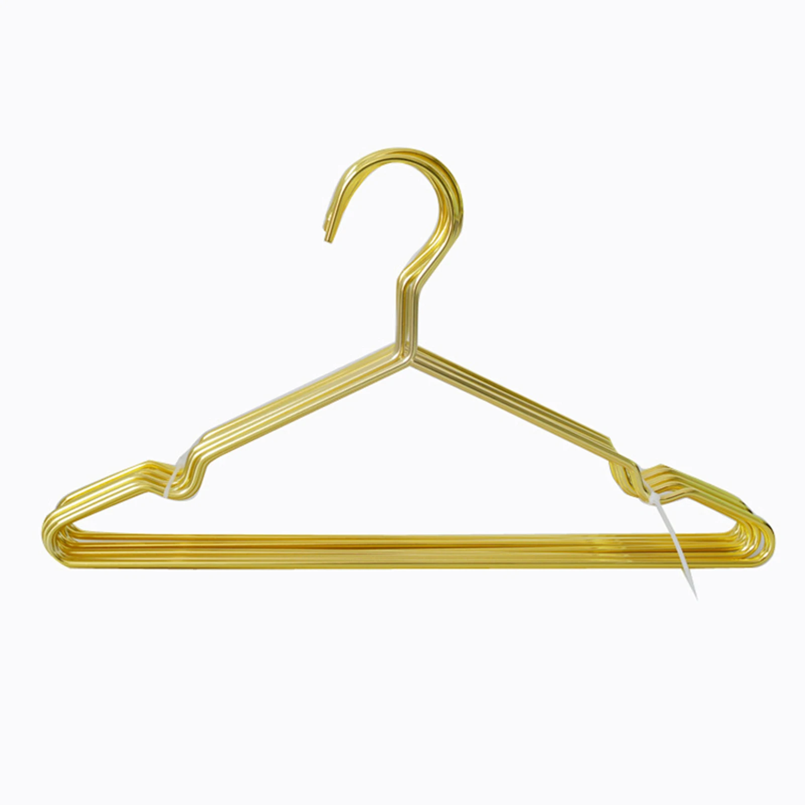 10 бр. метални закачалки за дрехи с вдлъбнатина по рамото, нескользящие, экономящие пространство, Детска закачалка за поли, блузи TUE88 Изображение 5