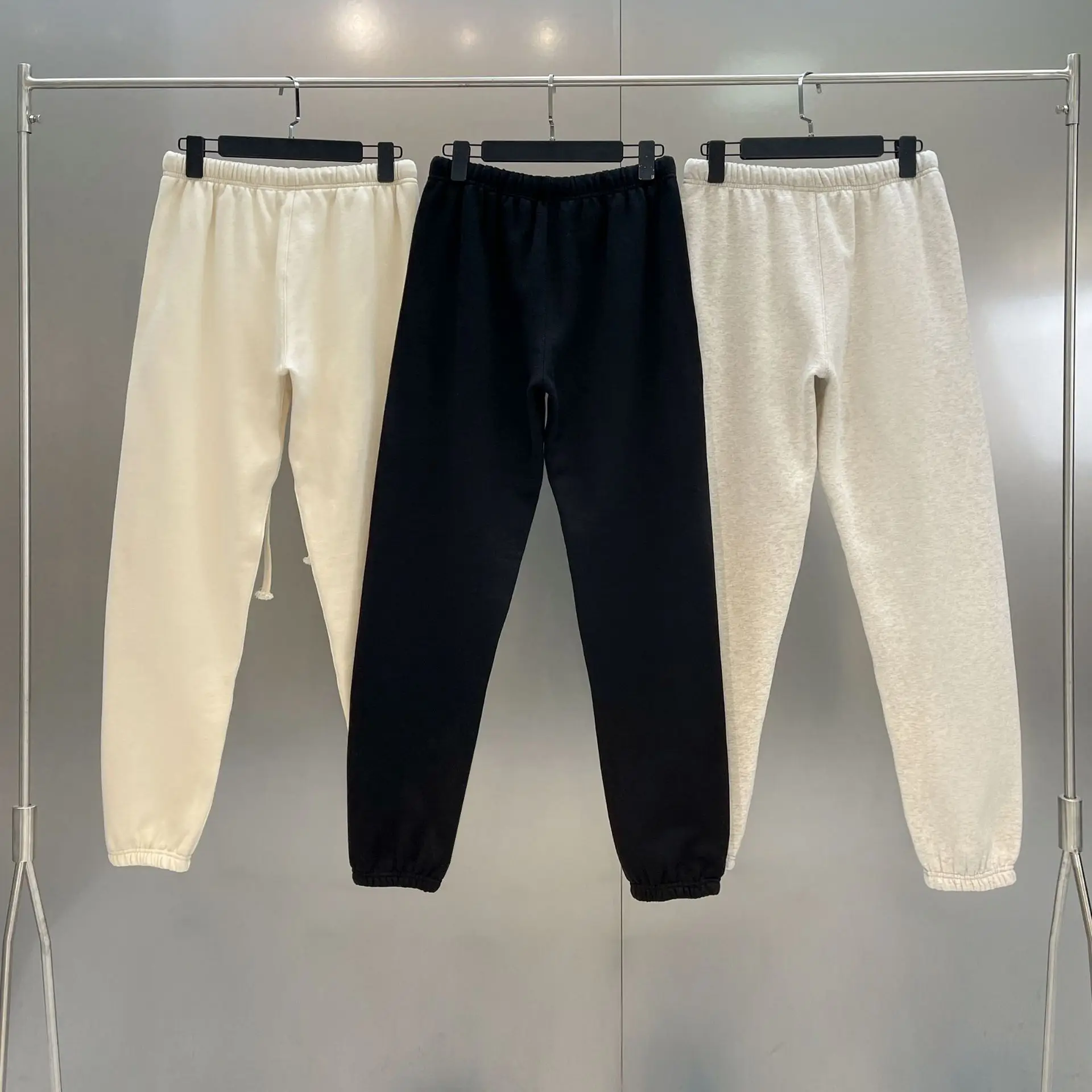 2023 Нова серия Eternal Pants Essential 9th Колекция хип-хоп на улицата дрехи, спортни панталони дантела прозорци, висококачествени памучни ежедневни панталони Изображение 1