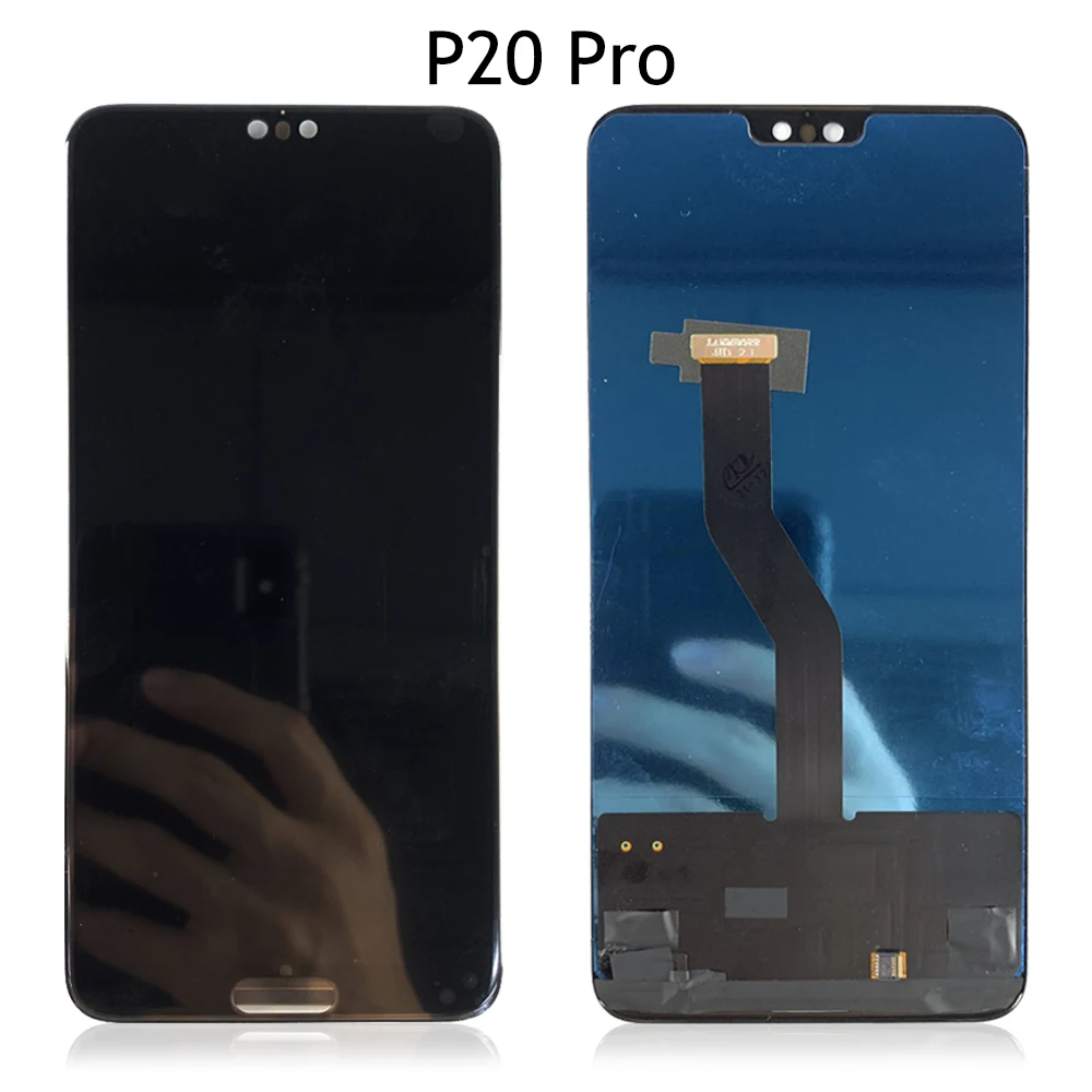 6,1-инчов TFT LCD дисплей за Huawei P20 Pro LCD дисплей CLT-L04 CLT-L09 CLT-L29 сензорен Дисплей, Дигитайзер за P20 Pro, Подмяна монтаж Изображение 1