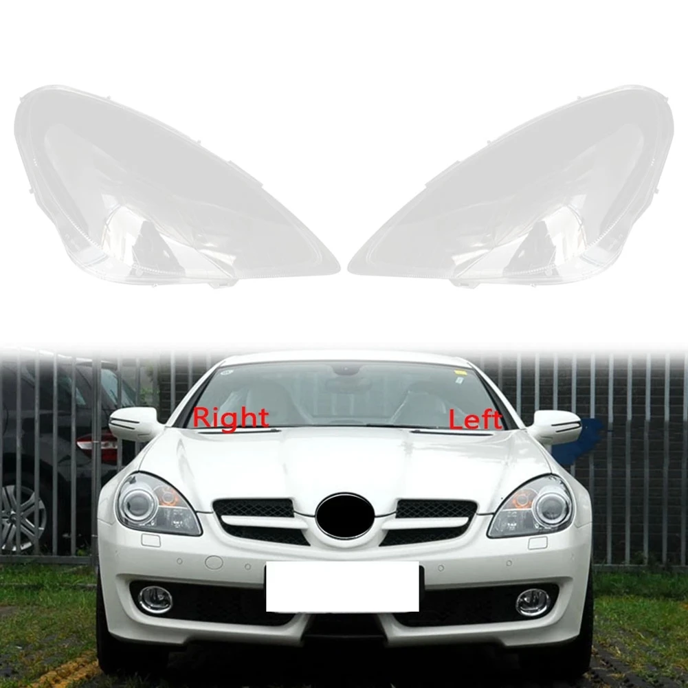Автомобилна десен Фар във формата на миди, Лампа, Прозрачна Капачка за обектива, капачка фарове за Mercedes-Benz SLK SLK280 300 350 04-10 Изображение 1