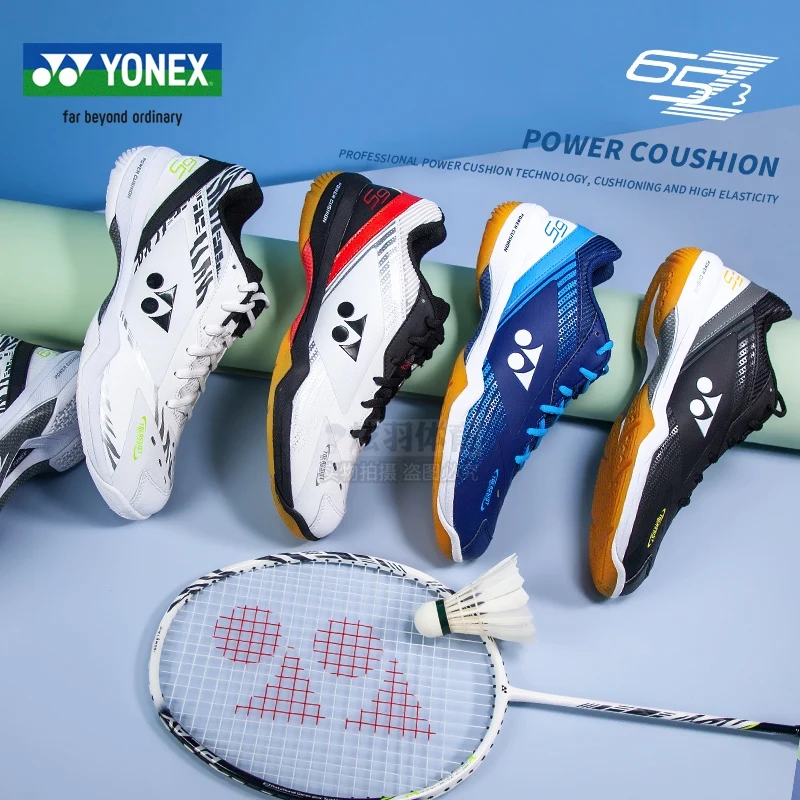 Истински професионални обувки за бадминтон Yonex, мъжки обувки гумени подметки, дамски обувки, спортни обувки Гг 100C 65Z3MEX Изображение 2