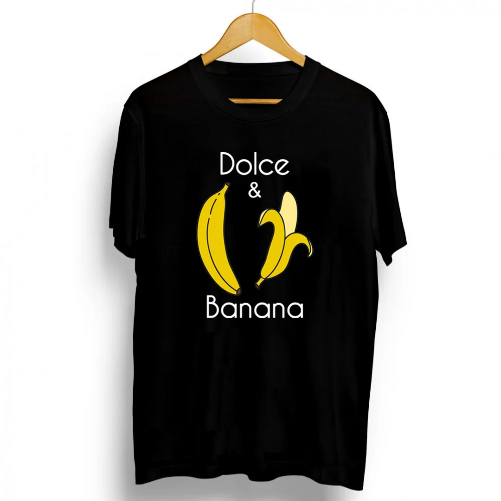 Мъжка Тениска с графичен принтом Dolce & Banana, Дишащи върхове с кръгло деколте, Лятна Удобна тениска, Мъжки Ризи с къс ръкав S-XXXL Изображение 1