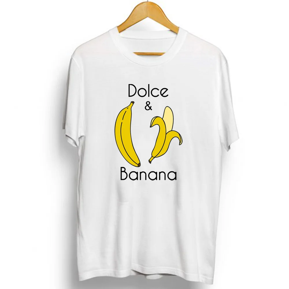 Мъжка Тениска с графичен принтом Dolce & Banana, Дишащи върхове с кръгло деколте, Лятна Удобна тениска, Мъжки Ризи с къс ръкав S-XXXL Изображение 2