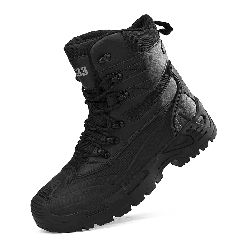 Мъжки тактически обувки, dr. обувки, мъжки военна непромокаемая работна обувки за пустинята, обувки за алпинизъм, туризъм обувки, мъжки улични обувки на щиколотку Изображение 2