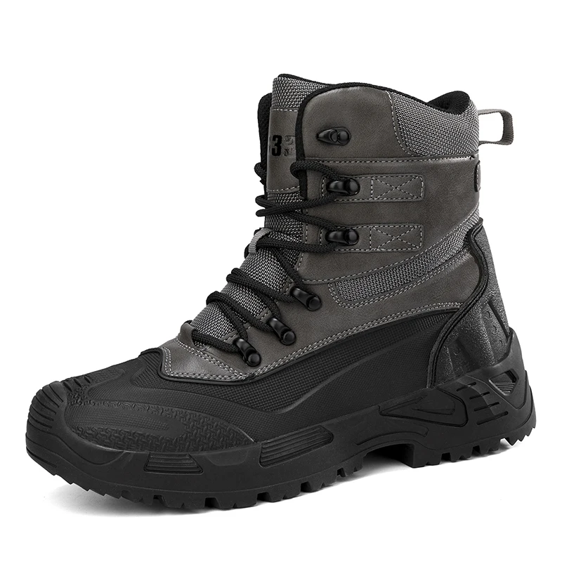 Мъжки тактически обувки, dr. обувки, мъжки военна непромокаемая работна обувки за пустинята, обувки за алпинизъм, туризъм обувки, мъжки улични обувки на щиколотку Изображение 4