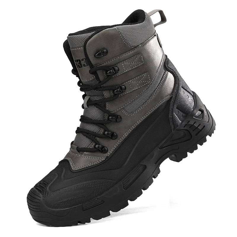 Мъжки тактически обувки, dr. обувки, мъжки военна непромокаемая работна обувки за пустинята, обувки за алпинизъм, туризъм обувки, мъжки улични обувки на щиколотку Изображение 5