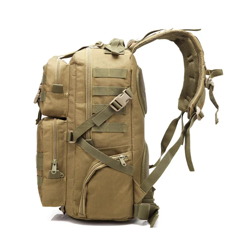 Спортна чанта за отдих, туризъм чанта, тактическа раница, камуфляжный раница, борба с камуфлаж, тактическа раница 55L 3P Molle Изображение 3