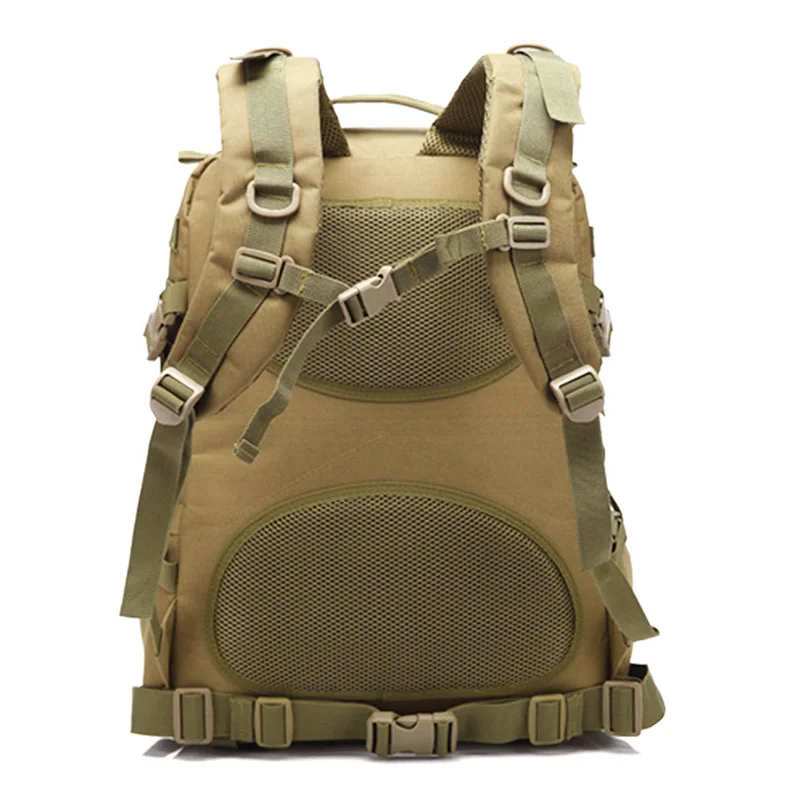 Спортна чанта за отдих, туризъм чанта, тактическа раница, камуфляжный раница, борба с камуфлаж, тактическа раница 55L 3P Molle Изображение 4