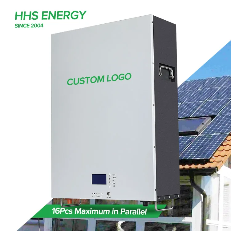 Стенен батерия с мощност 10 кВт*ч 48 200Ah Powerwall Батерия Powerwall мощност от 10 кВт*ч за система за съхранение на слънчева енергия Изображение 1