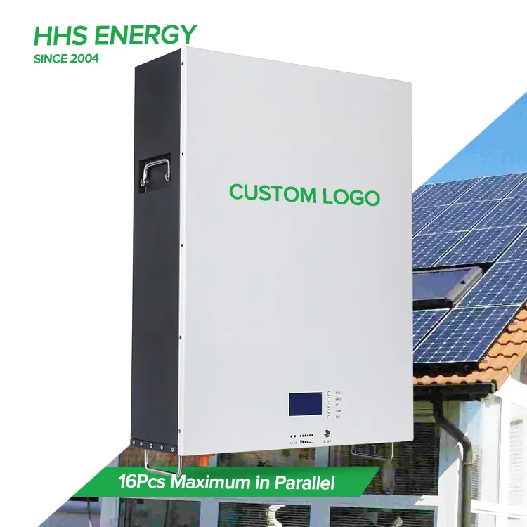 Стенен батерия с мощност 10 кВт*ч 48 200Ah Powerwall Батерия Powerwall мощност от 10 кВт*ч за система за съхранение на слънчева енергия Изображение 4