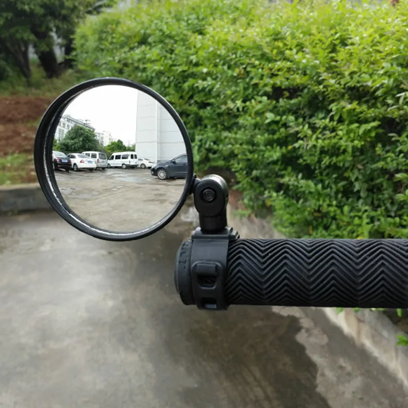 Универсално кормило огледало за обратно виждане с регулируема чрез завъртане на широкоугольного колоездене на волана, Огледала за обратно виждане за шосейни велосипеди, Аксесоари Изображение 0